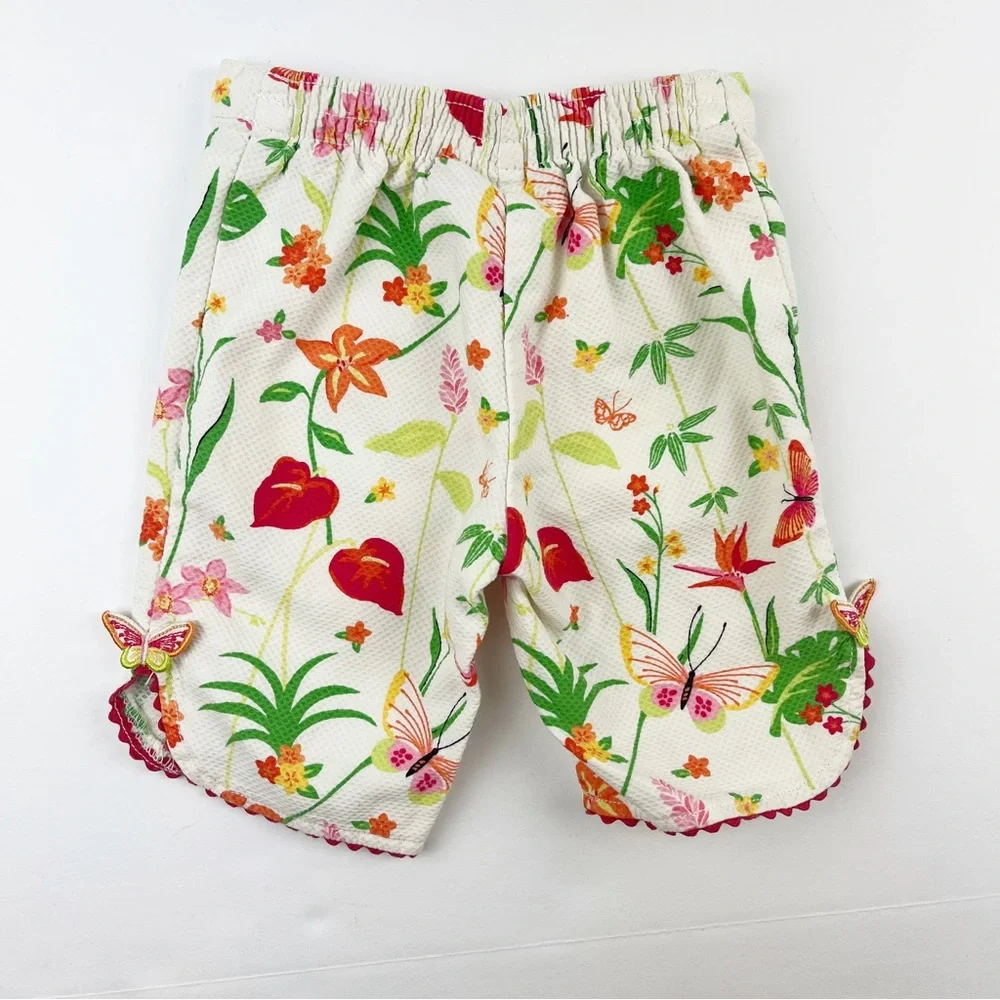 Vintage Gymboree Tropical Paradise Butterfly Pants Size 6-12 months
